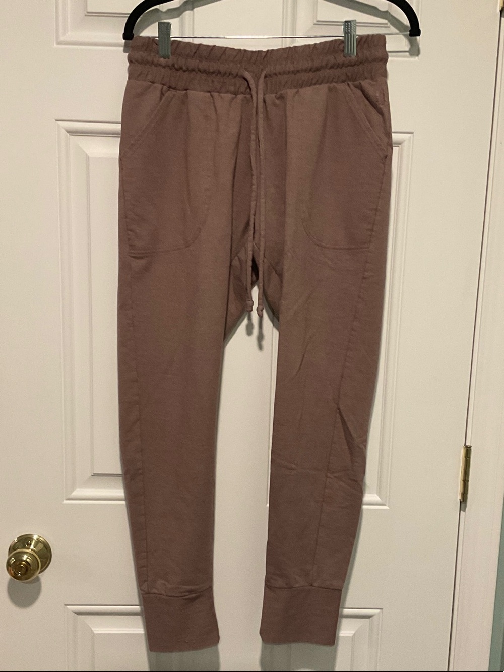 FP Movement by Free People Mauve Drawstring Track Joggers